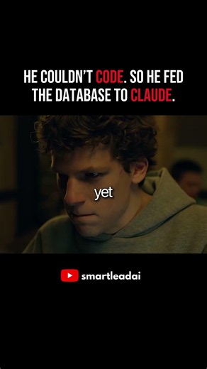 @smartleadai | He couldn’t code. So he fed the database to Claude.