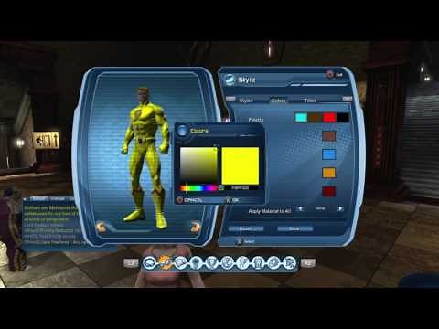 DCUO how to change speed color