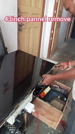 83K views · 705 reactions | 43inche led tv frem Les panel remove | Radhe Gupta | Facebook