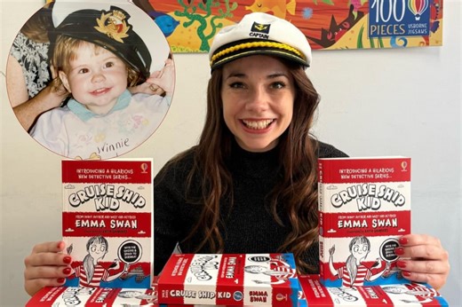 Author debuts new book praised as Waterstones' Children's Book of the Month
