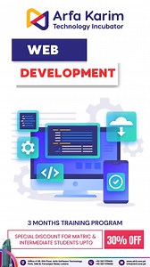 Web development involves creating, designing, and maintaining websites and web applications using programming languages, frameworks, and other technologies to deliver a seamless and interactive user experience on the Internet. 𝐄𝐧𝐫𝐨𝐥𝐥 𝐍𝐨𝐰 https://akti.com.pk/admissions/ 𝟭. 𝗛𝗲𝗮𝗱 𝗢𝗳𝗳𝗶𝗰𝗲 - 𝗔𝗿𝗳𝗮 𝗦𝗼𝗳𝘁𝘄𝗮𝗿𝗲 𝗧𝗲𝗰𝗵𝗻𝗼𝗹𝗼𝗴𝘆 𝗣𝗮𝗿𝗸 Contact Details: 0321-1119651, 0321-1119652 Office Address: 09, 9th Floor, Arfa Software Technology Park, Main Ferozpur Road Lahore. 𝟮. 