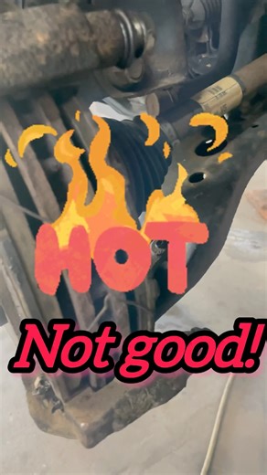 2018 Toyota Highlander brakes hot?🥵#automobile #caliper ￼