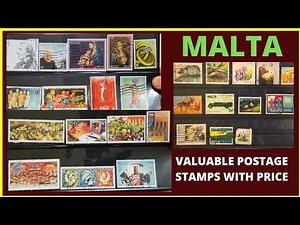Malta valuable and rare postage stamps with price at Asim Hobbies and Earning