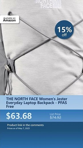 THE NORTH FACE Women's Jester Everyday Laptop Backpack - PFAS Free