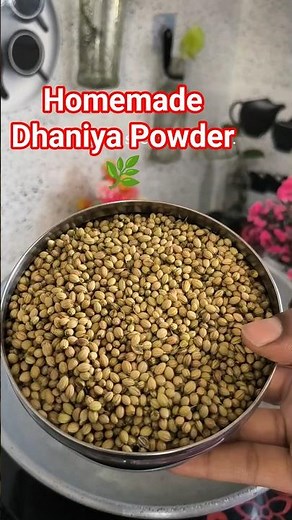 🛑 Stop buying stale masala! Make this 2-min Homemade Dhaniya Powder 🌿✨#Shorts #KitchenHacks