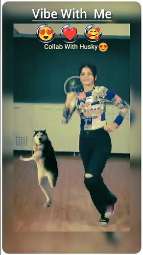 lchu lchu || Girl Move & Husky dDog || #Dancer​ || The Fast Movement Speed Dance