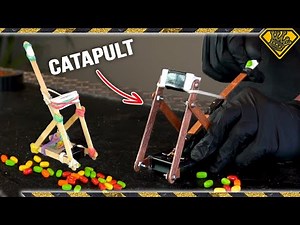 DIY Tic Tac Catapult! The TKOR Guide How To Make a Catapult!