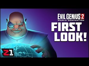 I Must Achieve WORLD Domination As An Evil Genius ! Evil Genius 2 First Look | Z1 Gaming