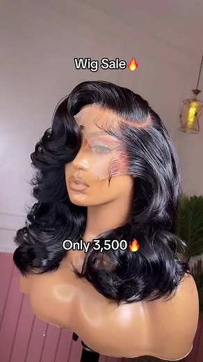 Lace Closure Wig On Sale for Only 3,500🔥