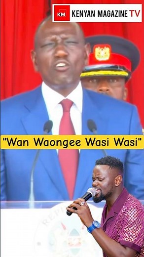President Ruto "Wan Waongee Wasi Wasi" featuring Prince Indah song Osiepe in Homa Bay