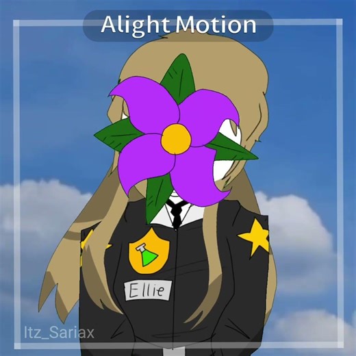 I‘m slowly forgetting your face..(Ellie‘s small backstory)#tweening#fyp#trend#alightmotion#animation