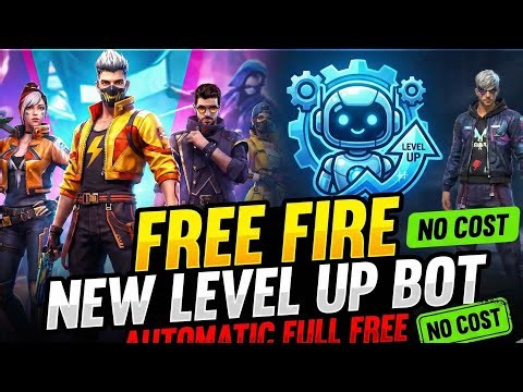 🔥 Free Fire New Automatic Level Up Bot 🤖 | Increase Level Fast | 100% Free Tool 🚀