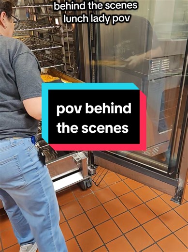 Behind the Scenes with a Lunch Lady: School Cafeteria POV