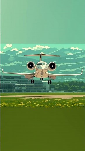 Watch the Stunning Gulfstream G600 N600FR Land at Bern, Switzerland!