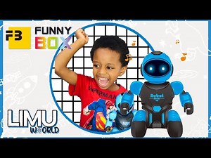 Robot Mini| Unbox and test| Kids robotics| Remote Control Robot| Fun box toys|KIDS PLAY| #15