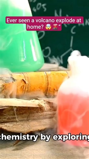 👉 “Watch This Volcano Explode! 🌋 Simple Science Experiment | #Shorts”