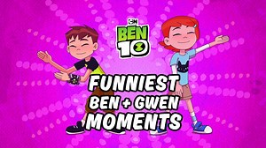 Ben and Gwen, the ultimate Cousins Crew! 👽👫 Check out their funniest moments together and don't miss Ben 10 vs. The Universe: the Movie on Cartoon Network on 10/10 at 10a! | Ben 10
