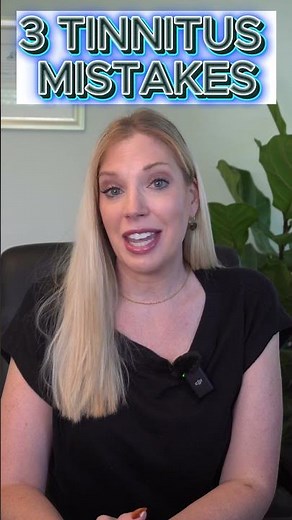 3 TINNITUS MISTAKES #tinnitus #tinnitusrelief #tinnitustreatment #tinnitusmasking #hearing #ears