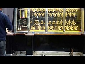 The Doodson-Lege tidal prediction machine being put back together