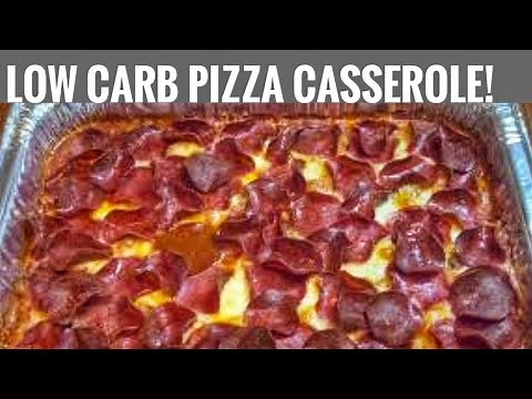 THE BEST! Low Carb Pizza Casserole! Easy to make! Family recipe