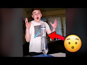 Luckiest Bottle Flip World Record.. #Shorts