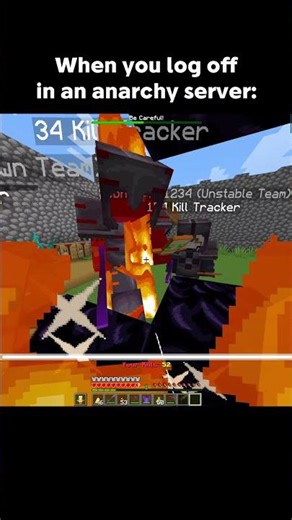 When you log off in an anarchy server 🤣❤️