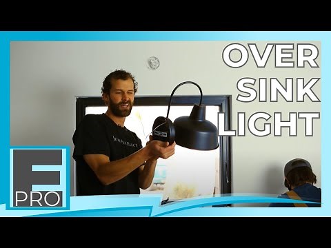 Installing a Light over the Kitchen Sink
