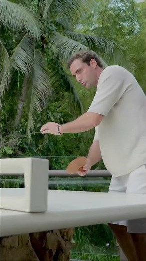 The Convertible Outdoor Dining Table That Turns Into Ping Pong