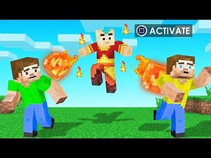 Playing MINECRAFT As FIRE BENDERS! (Avatar Mod)