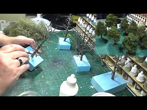 Making Deciduous Trees & Apple Trees using Woodland Scenic Tree Armatures