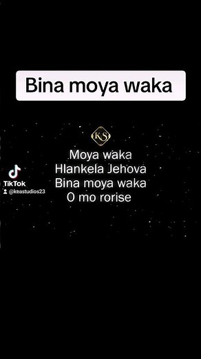 Spirit Of Praise 9 ft Mmatema Bina moya waka - Karaoke