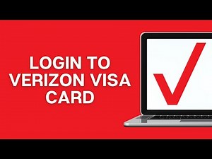 How To Login To Verizon Visa Card