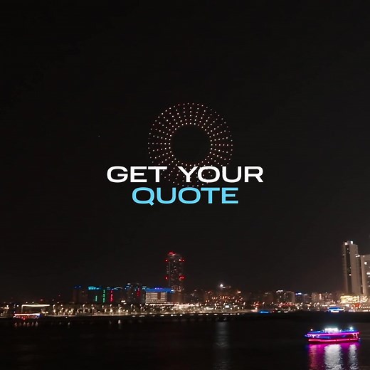 Light up the Maldivian sky with a breathtaking drone show of 1,000–7,000 drones. Up to 20 minutes of magic that will captivate every guest. | Cyberdrone Drone Shows