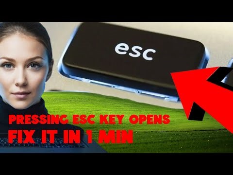 How to Fix Pressing Esc Key Opens Start Menu in Windows 10/11 (2025 Troubleshooting)