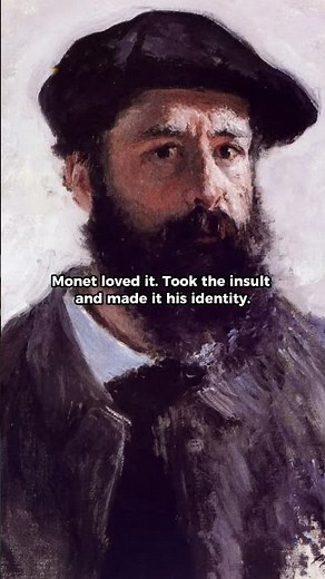 How A Critic’s Insult Accidentally Created Impressionism #history #art