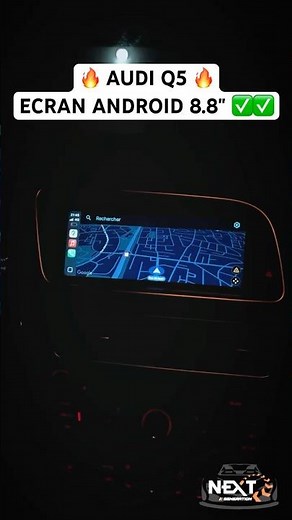 Installation Écran Android 8.8" sur Audi Q5 — Nouveau look 🔥 #Q5 #carplay #audiq5
