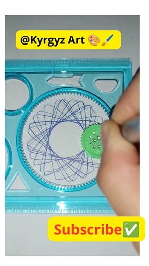 Amazing Geometric Patterns with a Ruler 🌀📐 | Satisfying Art Drawing ✏️✨