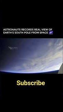 The real view of Antarctica from space #astronomy #spacexstarship #spacesuccess