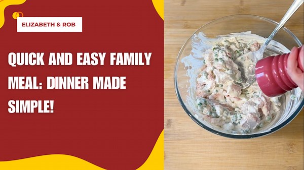 Quick and Easy Family Meal: Dinner Made Simple!