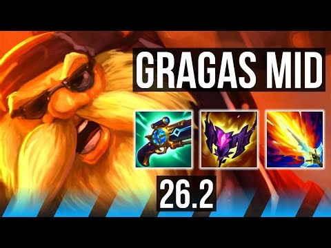 GRAGAS vs YASUO (MID) | EUW Master | 26.2