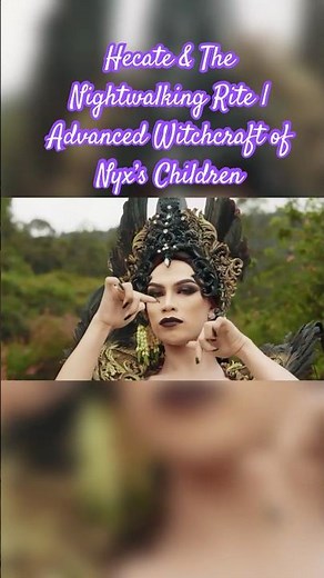 The forgotten Hecate rite of Nightwalking — the path through dreams, fate, and shadow.