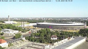 Webcam Blick auf das Olympiastadion Berlin, Berlin, 83 m - bergfex
