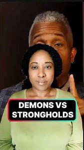 Quick Bible Lesson: Demons vs Strongholds ⚔️📖🔥 #faith