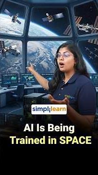AI Was Trained in Space for the First Time! | First AI Model in Space | #shorts | #simplilearn