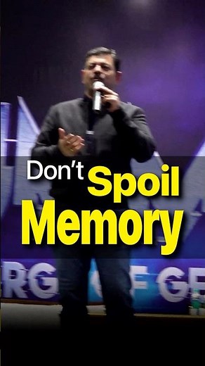 Don’t Spoil Your Memory🔥