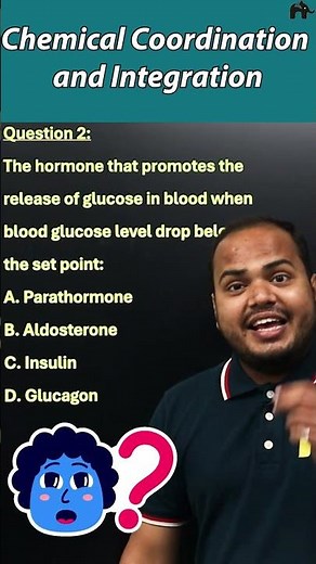 NEET 2025 IMPORTANT MCQs: Chemical Coordination & Integration #NEETRevision