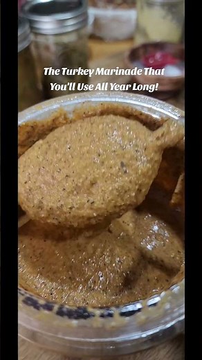 The Most Flavorful Turkey Marinade #thanksgivingrecipe #marinade #adobo
