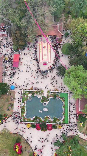 ĐỀN MẪU ÂU CƠ 2026 🌸🌸#phutho #phutho19 #hahoaphutho #flycam #capcut