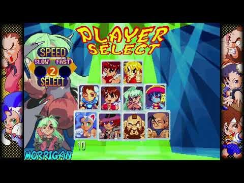 Pocket Fighter (Gem Fighter) | Morrigan Aensland (Arcade Run Summary) 🦇