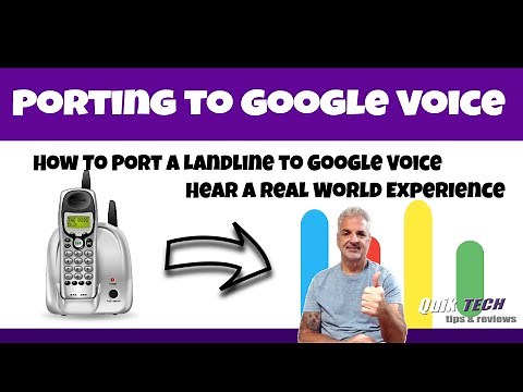 Porting A Landline To Google Voice